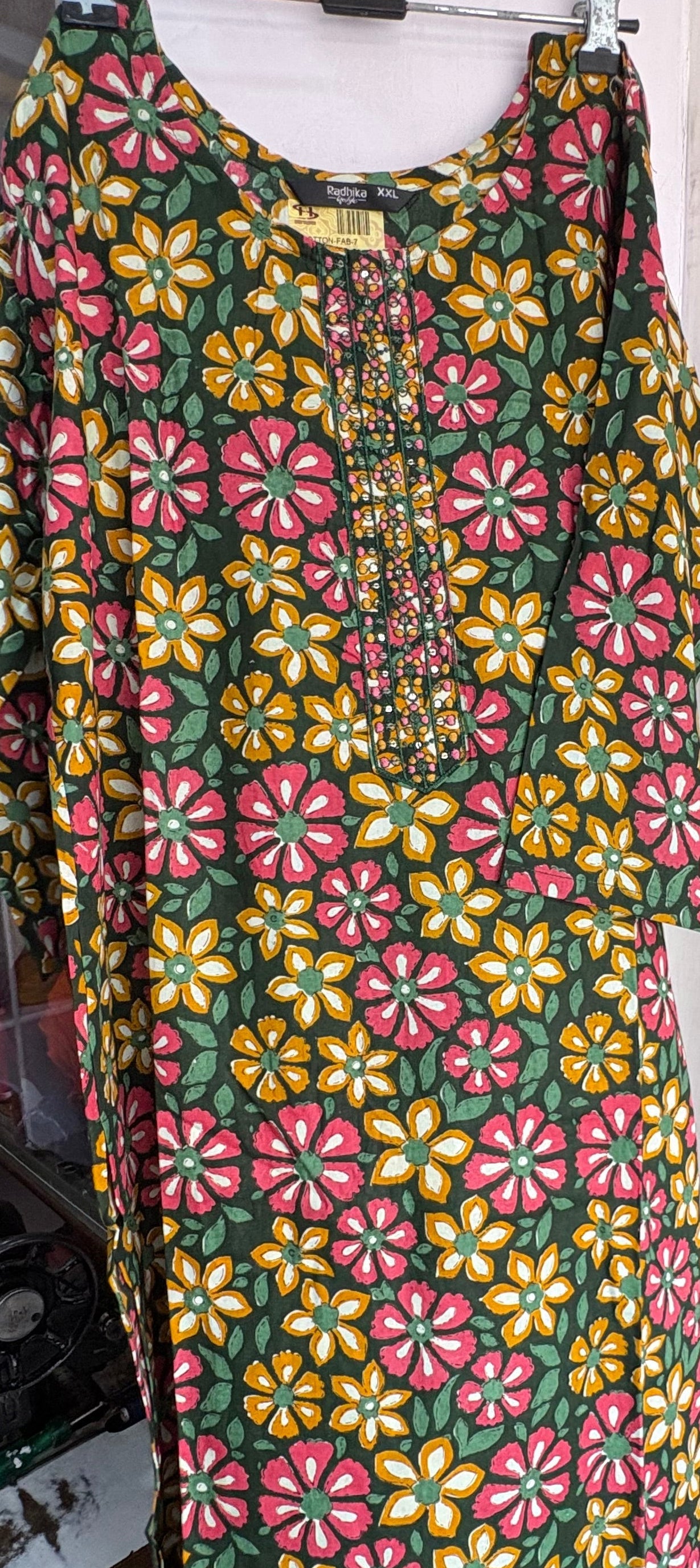 Midnight Floral Designer Suit (freesize)