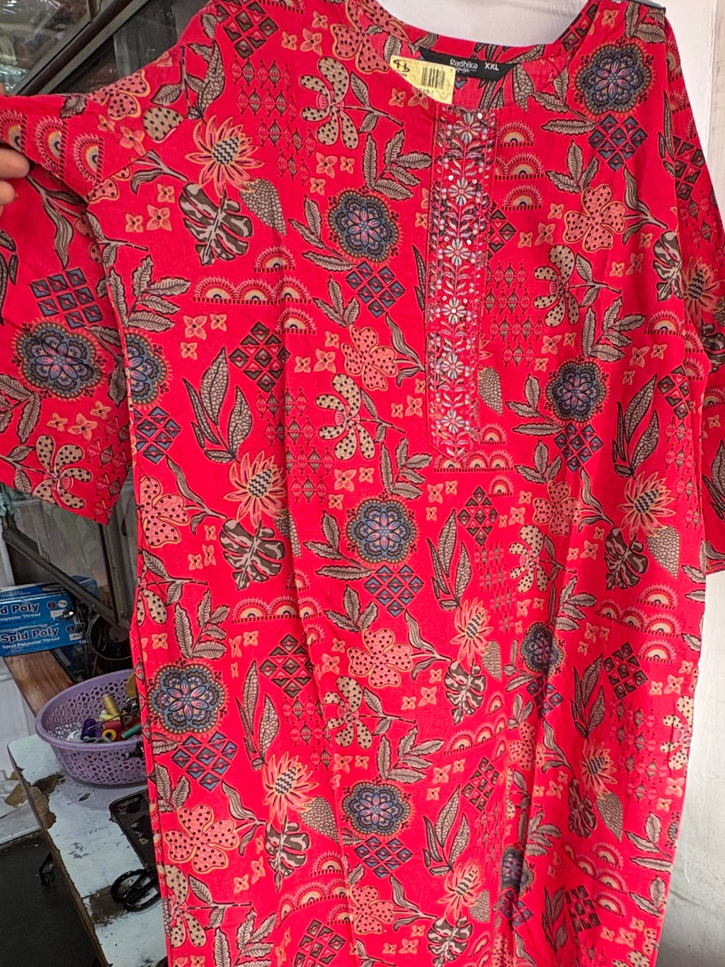 Scarlet Charm Cotton Suit (freesize)