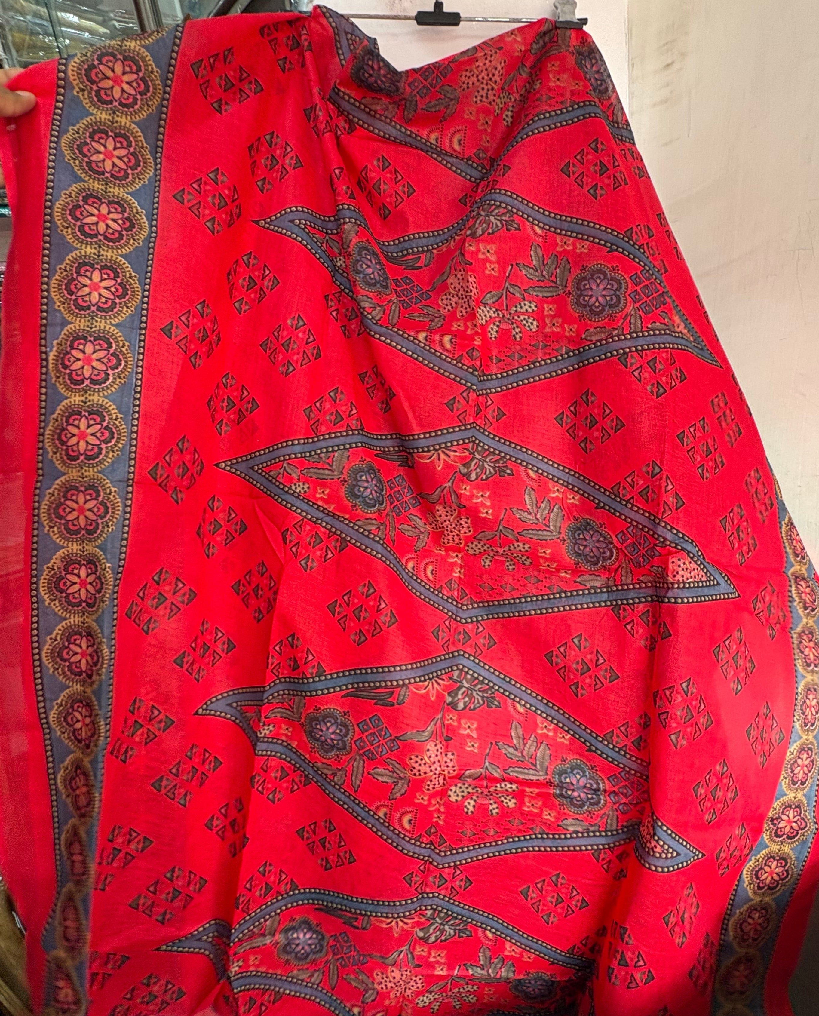 Scarlet Charm Cotton Suit (freesize)