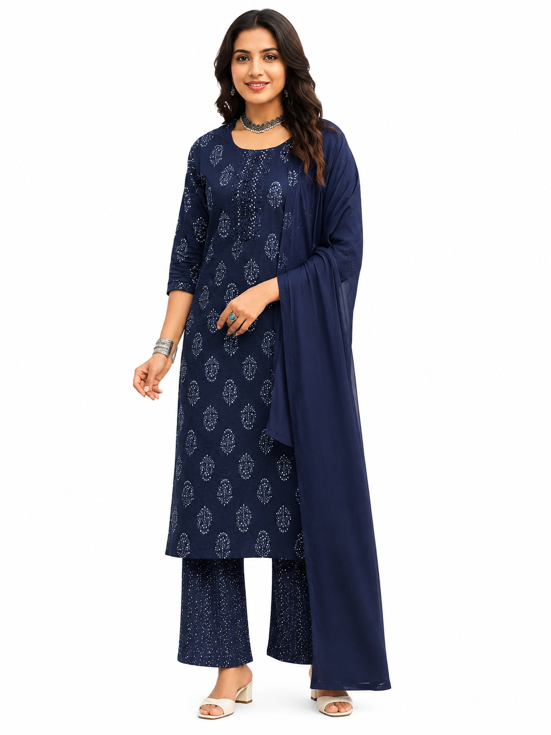 Ashvika 100% cotton (stitched)
