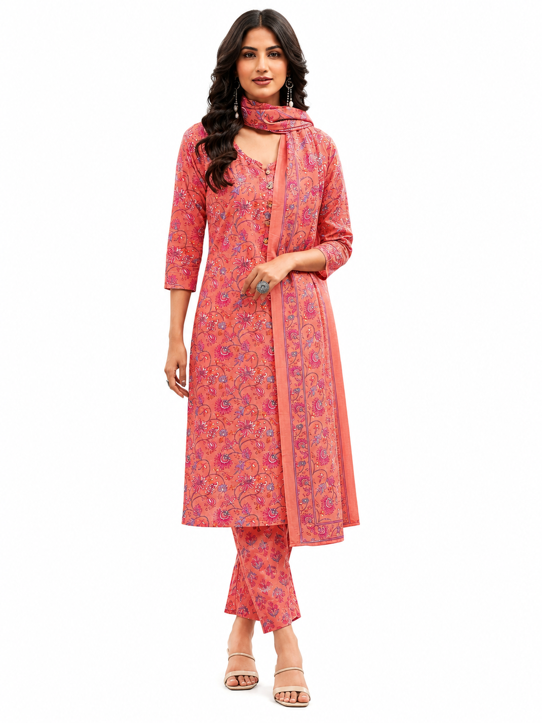 Ashvika 100%cotton (stitched)